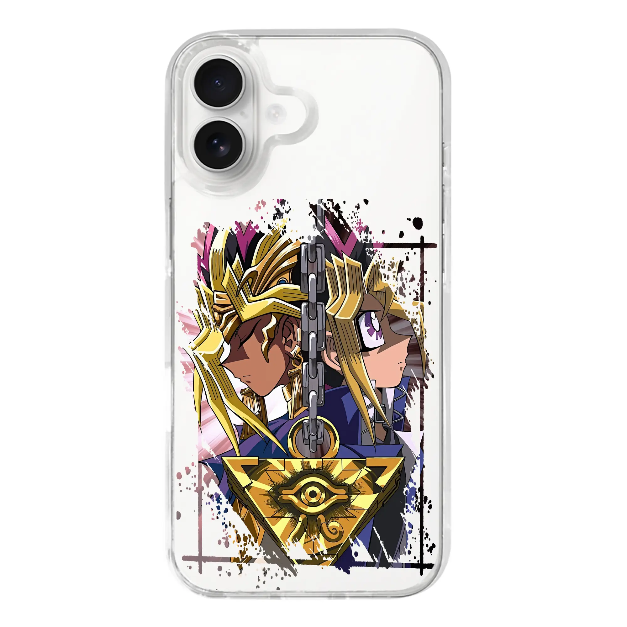 遊☆戯☆王 グッズ,武藤遊戯 - iPhone 17シリーズ 透明スマホケース – 薄型・耐衝撃・精密フィット保護カバー